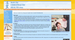 Desktop Screenshot of northcitychiro.com